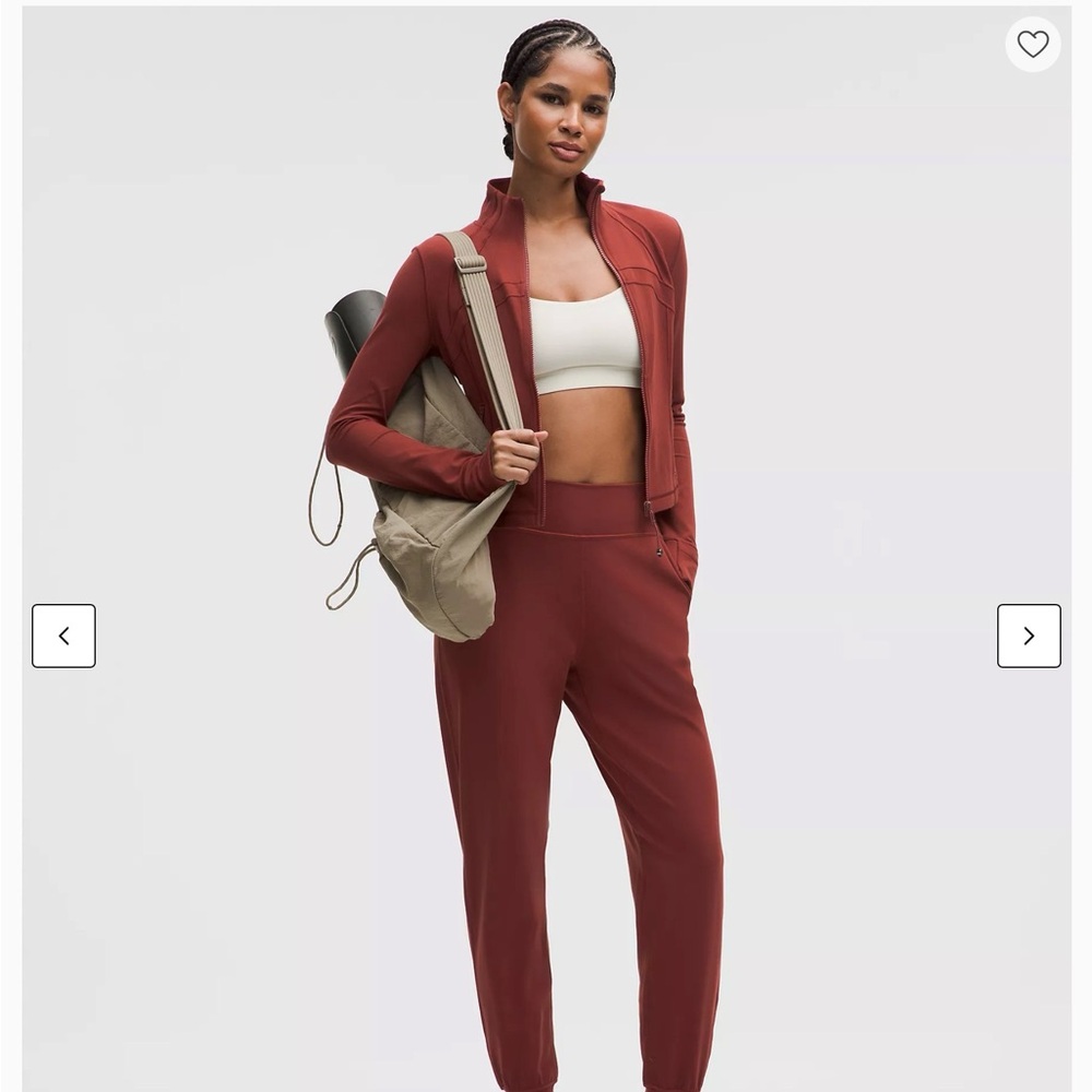 lulu maroon align joggers